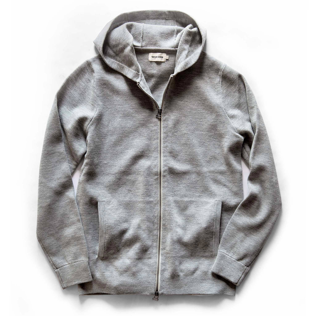 Men's The Portola Hoodie in Aluminum — Sweater