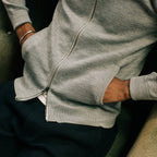 Men's The Portola Hoodie in Aluminum — Sweater