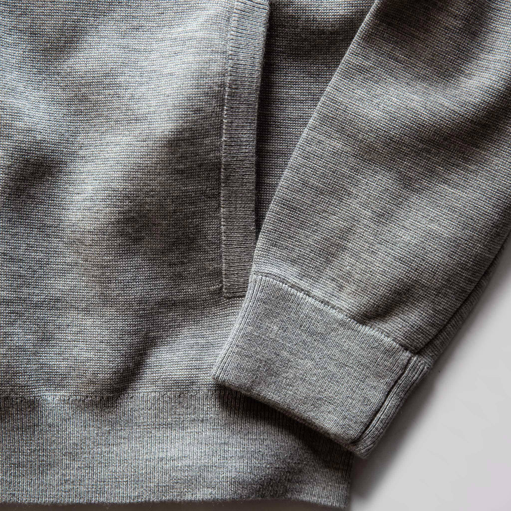 Men's The Portola Hoodie in Aluminum — Sweater