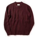 Men's The Wharf Sweater in Burgundy