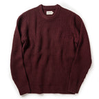 Men's The Wharf Sweater in Burgundy