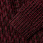 Men's The Wharf Sweater in Burgundy