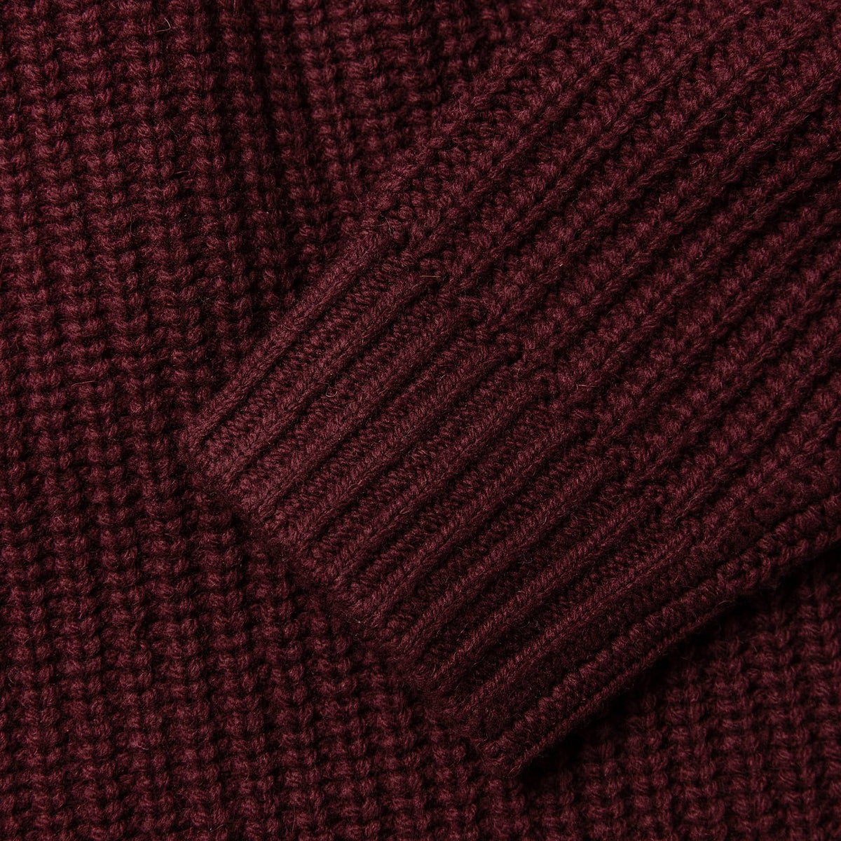 Men's The Wharf Sweater in Burgundy