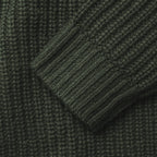 Men's The Wharf Sweater in Dark Olive