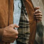 Men's The Bomber Jacket in Sierra Suede