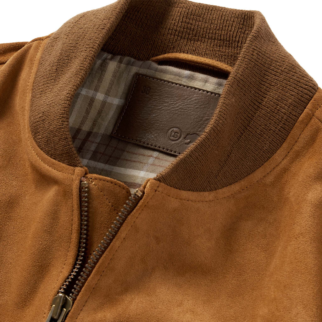 Men's The Bomber Jacket in Sierra Suede