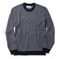 Men's The Everett Sweater in Navy Birdseye