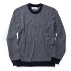 Men's The Everett Sweater in Navy Birdseye