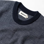 Men's The Everett Sweater in Navy Birdseye