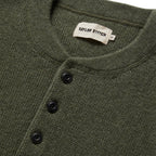 Men's The Hudson Sweater in Heather Green