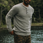 Men's The Hudson Sweater in Heather Grey