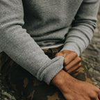 Men's The Hudson Sweater in Heather Grey