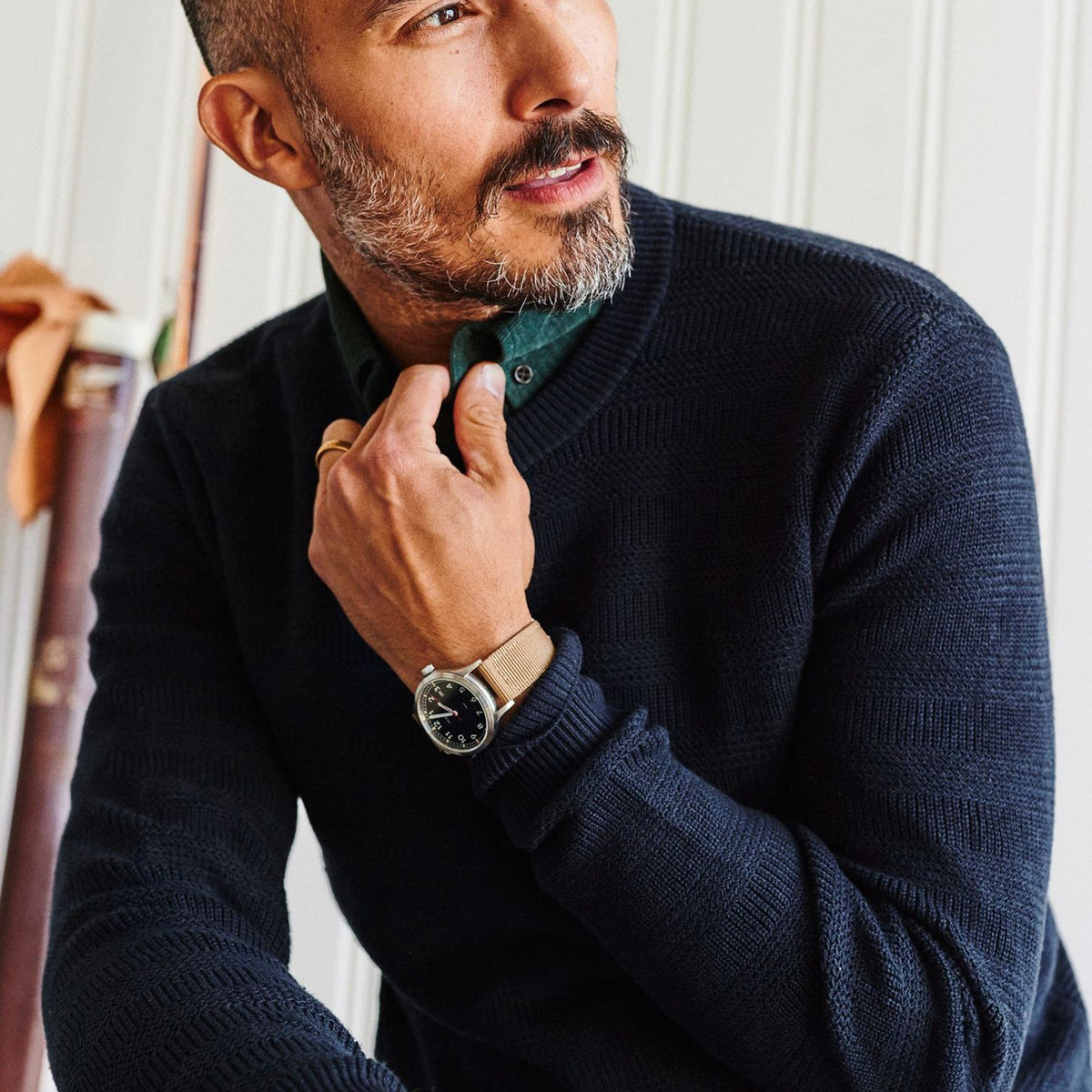 Men's The Hugo Sweater in Navy
