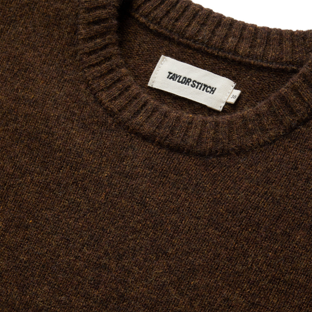 Men's The Lodge Sweater in Coffee