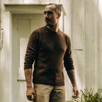 Men's The Lodge Sweater in Coffee