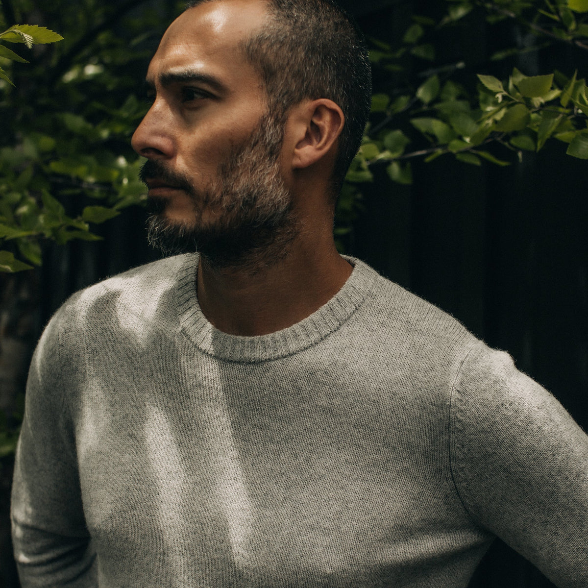 Men's The Lodge Sweater in Heather Grey