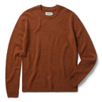 Men's The Lodge Sweater in Rust