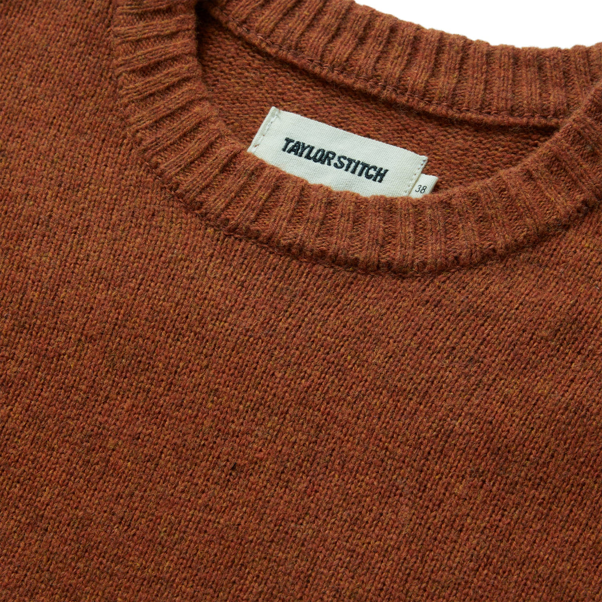 Men's The Lodge Sweater in Rust