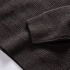 Men's The Sidecountry Sweater in Heather Coffee Merino Waffle