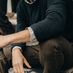 Men's The Lodge Sweater in Black Pine