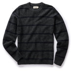 Men's The Lodge Sweater in Charcoal Stripe
