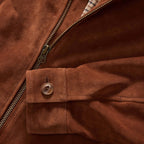 Men's The Wyatt Jacket in Chocolate Suede