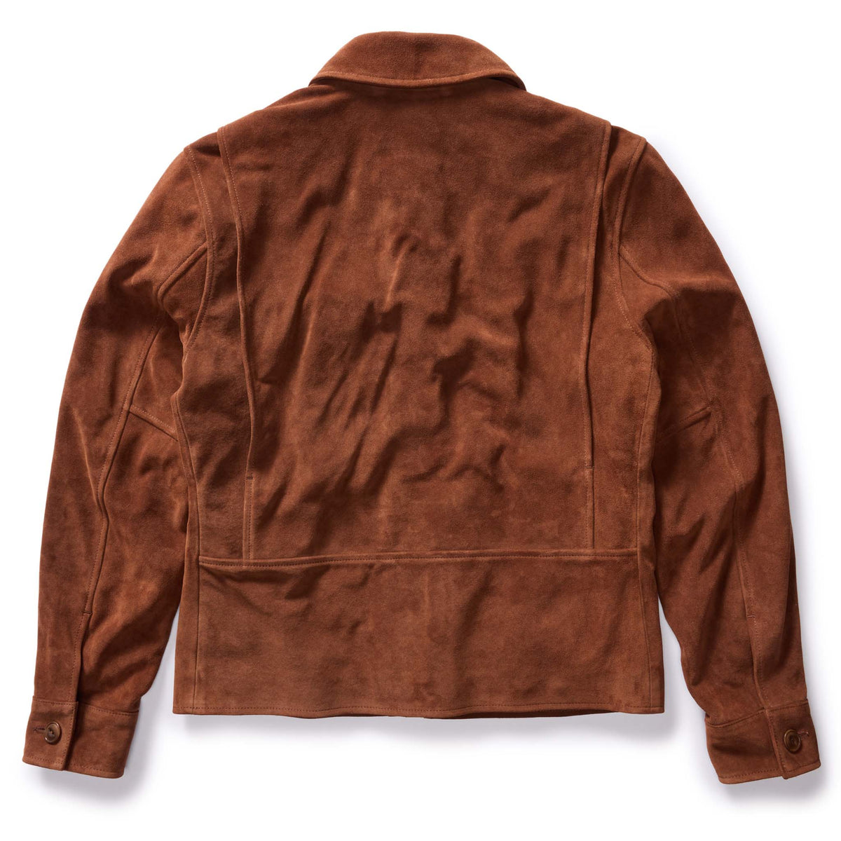 Men's The Wyatt Jacket in Chocolate Suede