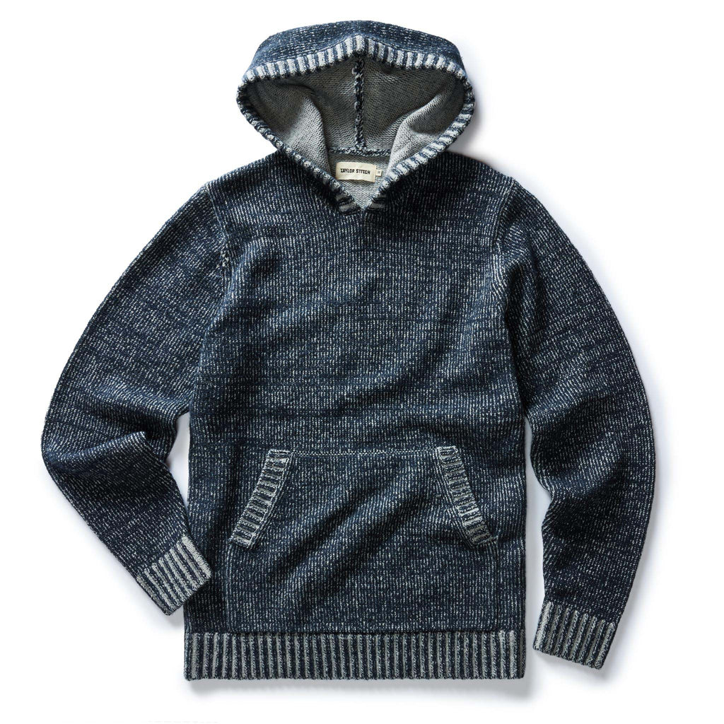 Men's The Headland Pullover Sweater in Marled Navy