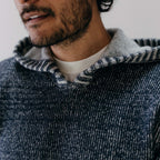 Men's The Headland Pullover Sweater in Marled Navy