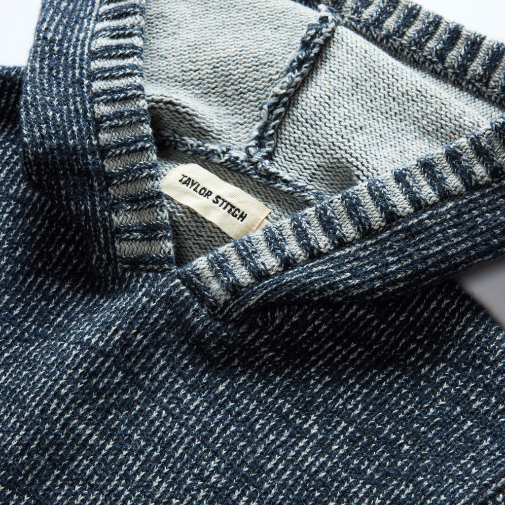 Men's The Headland Pullover Sweater in Marled Navy