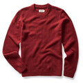 Men's The Lodge Sweater in Bonfire Donegal