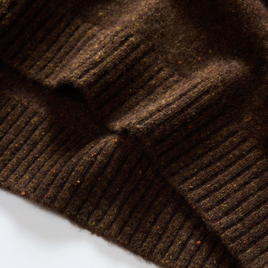 Men's The Lodge Sweater in Timber Donegal