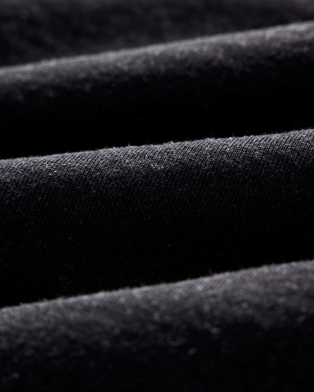 Men's The Sunset Hoodie in Black Indigo Terry — Sweater