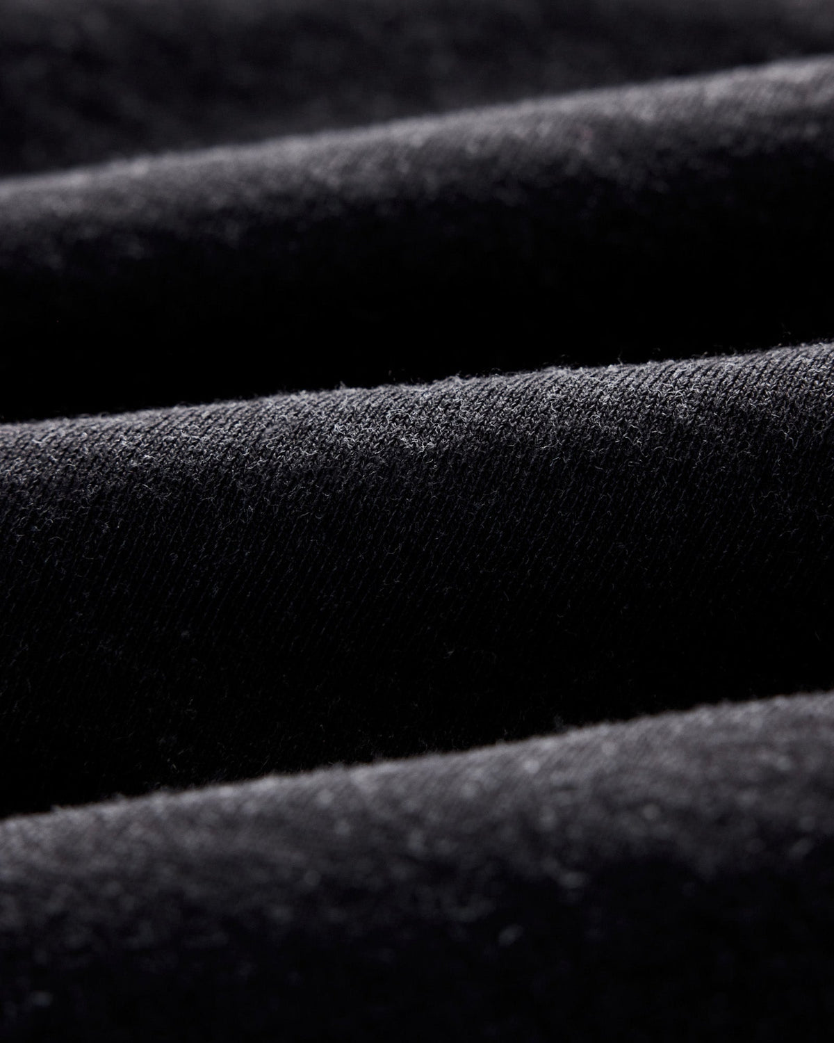 Men's The Sunset Hoodie in Black Indigo Terry — Sweater