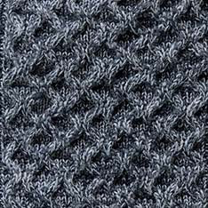 Men's The Orr Sweater in Marled Marine Merino