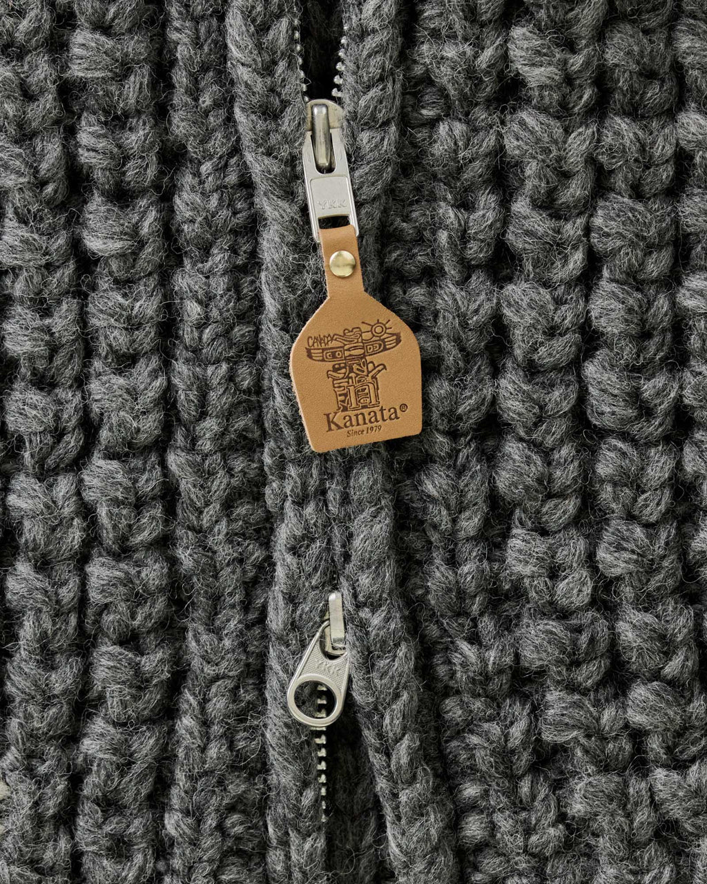 Men's The Seawall Hand-Knit Sweater in Heather Graphite