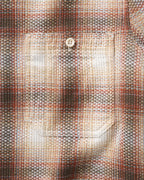 Men's The Utility Shirt in Seaside Check Sashiko