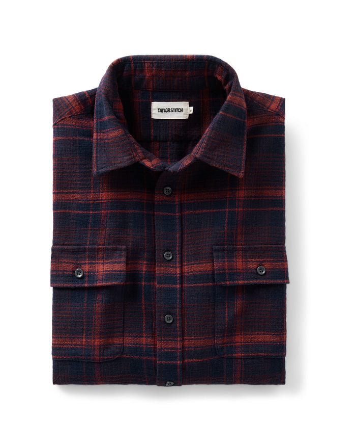 Men's The Yosemite Shirt in Delaware Plaid