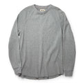 Men's The Heavy Bag Waffle Crewneck in Aluminum — Sweater