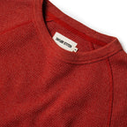 Men's The Heavy Bag Waffle Crewneck in Engine — Sweater