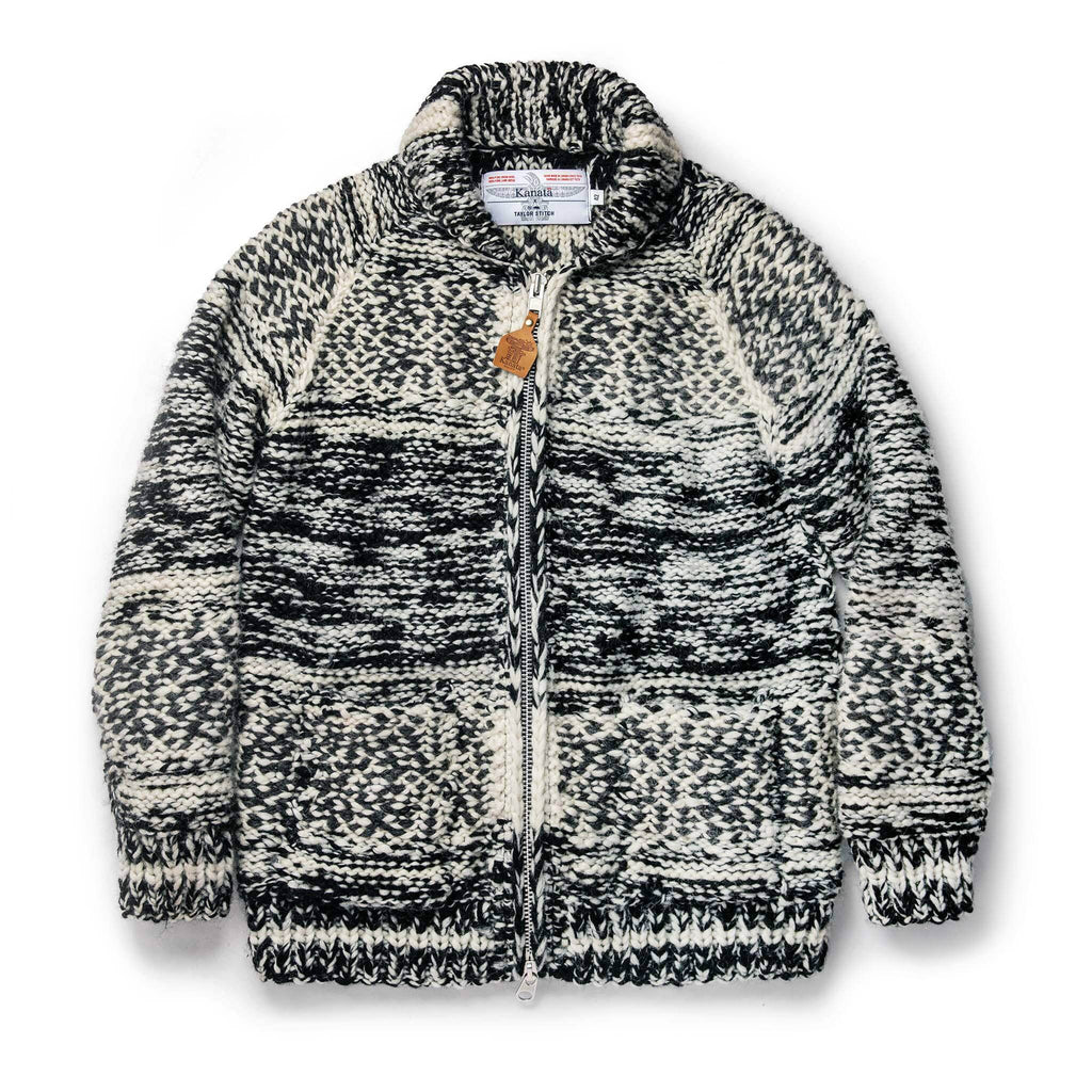 Men's The Seawall Hand-knit Sweater in Coal