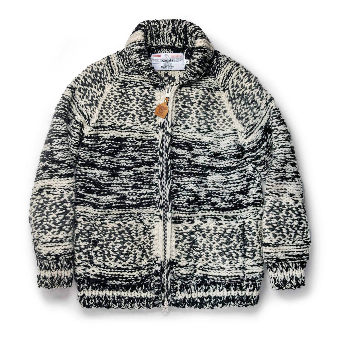 Men's The Seawall Hand-knit Sweater in Coal