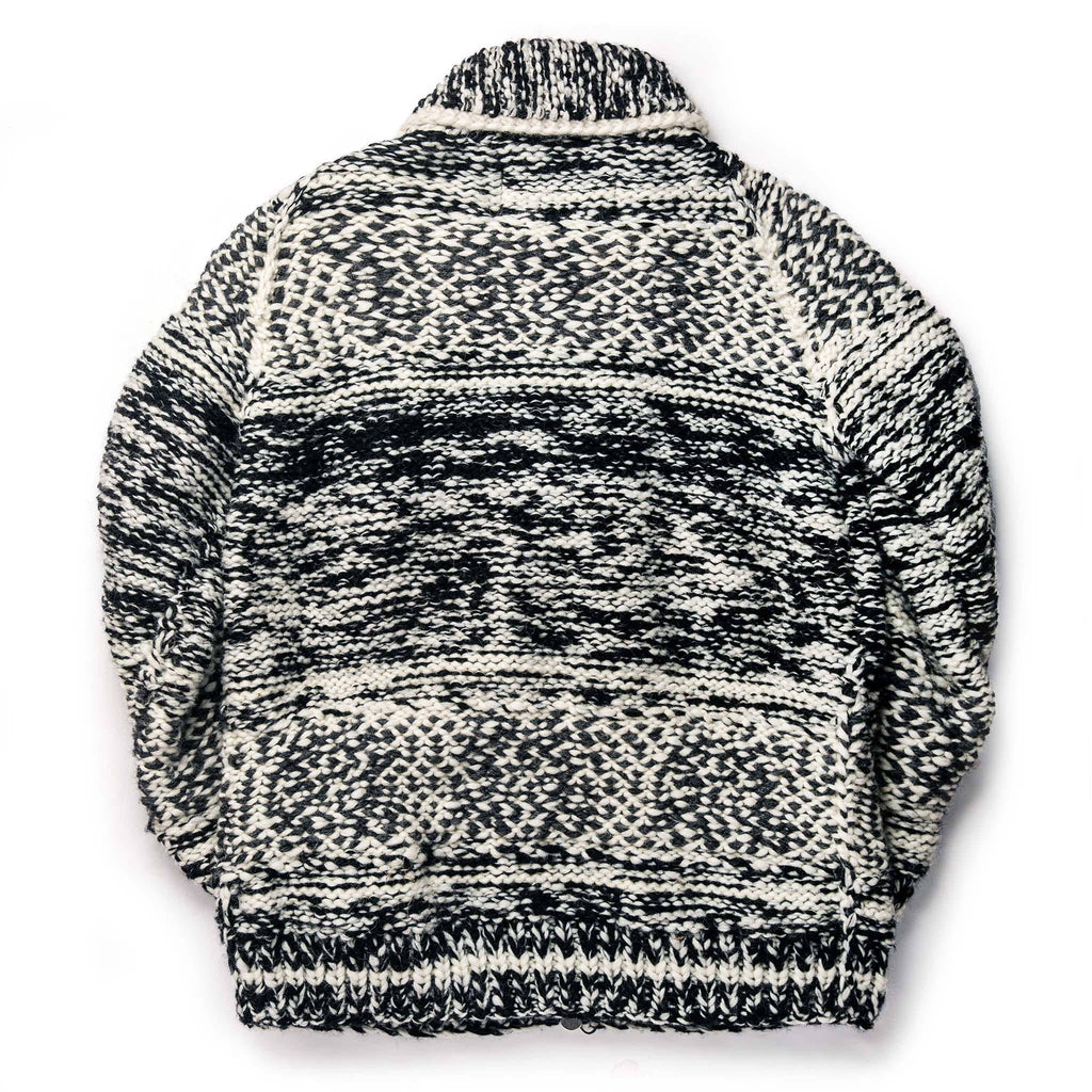 Men's The Seawall Hand-knit Sweater in Coal