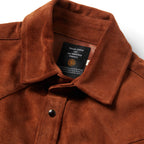 Men's The Western Shirt in Espresso Suede — Jacket