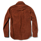 Men's The Western Shirt in Espresso Suede — Jacket