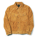 Men's The Lined Long Haul Jacket in Sand Suede