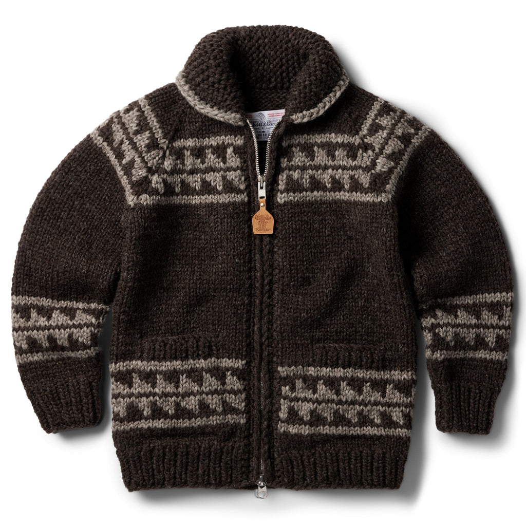 Men's The Seawall Hand-Knit Sweater in Mahogany