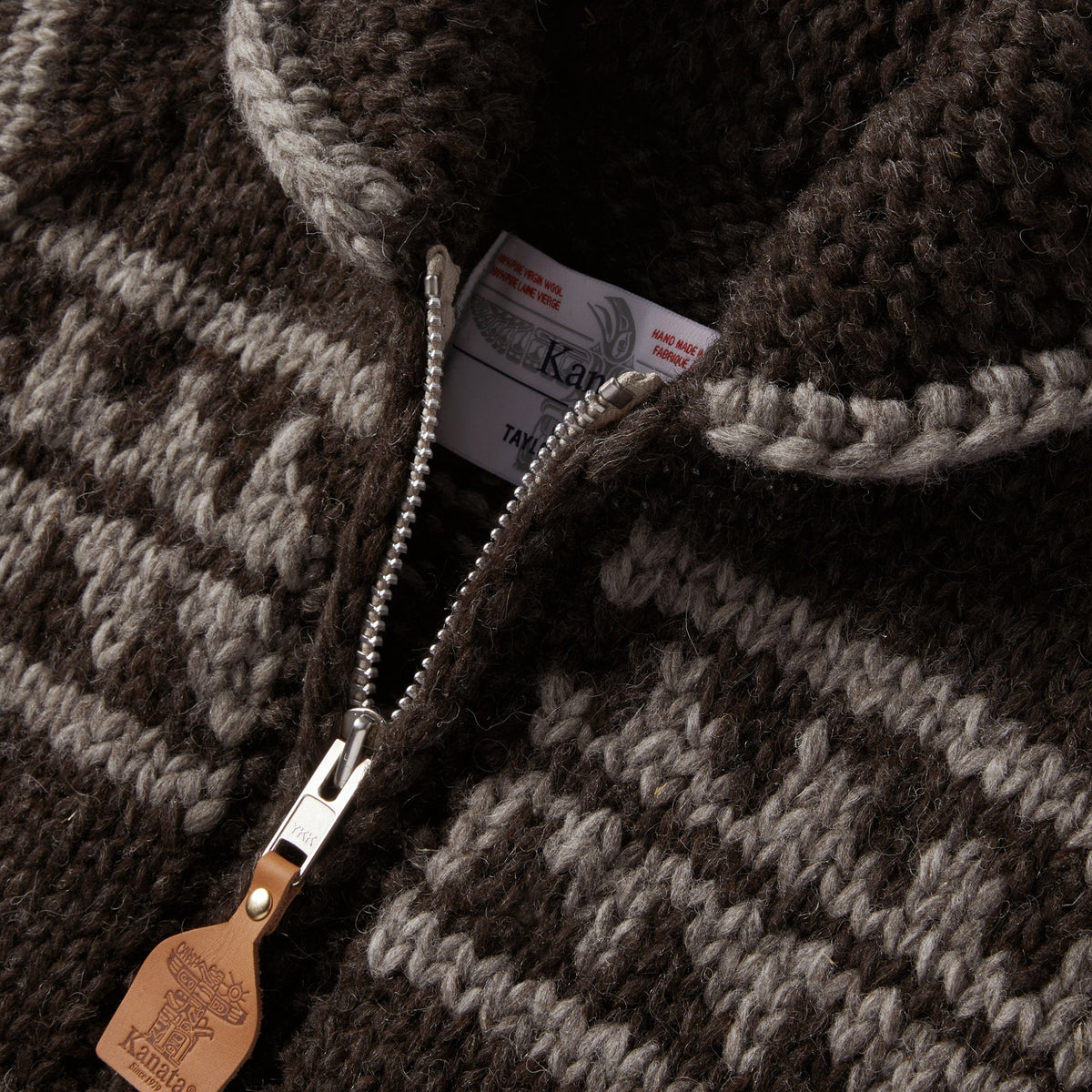 Men's The Seawall Hand-Knit Sweater in Mahogany