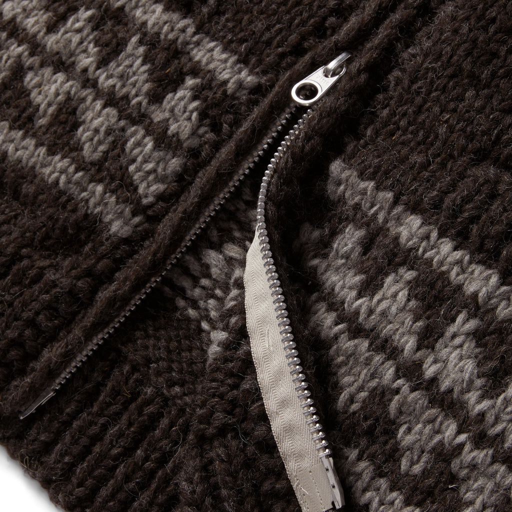 Men's The Seawall Hand-Knit Sweater in Mahogany