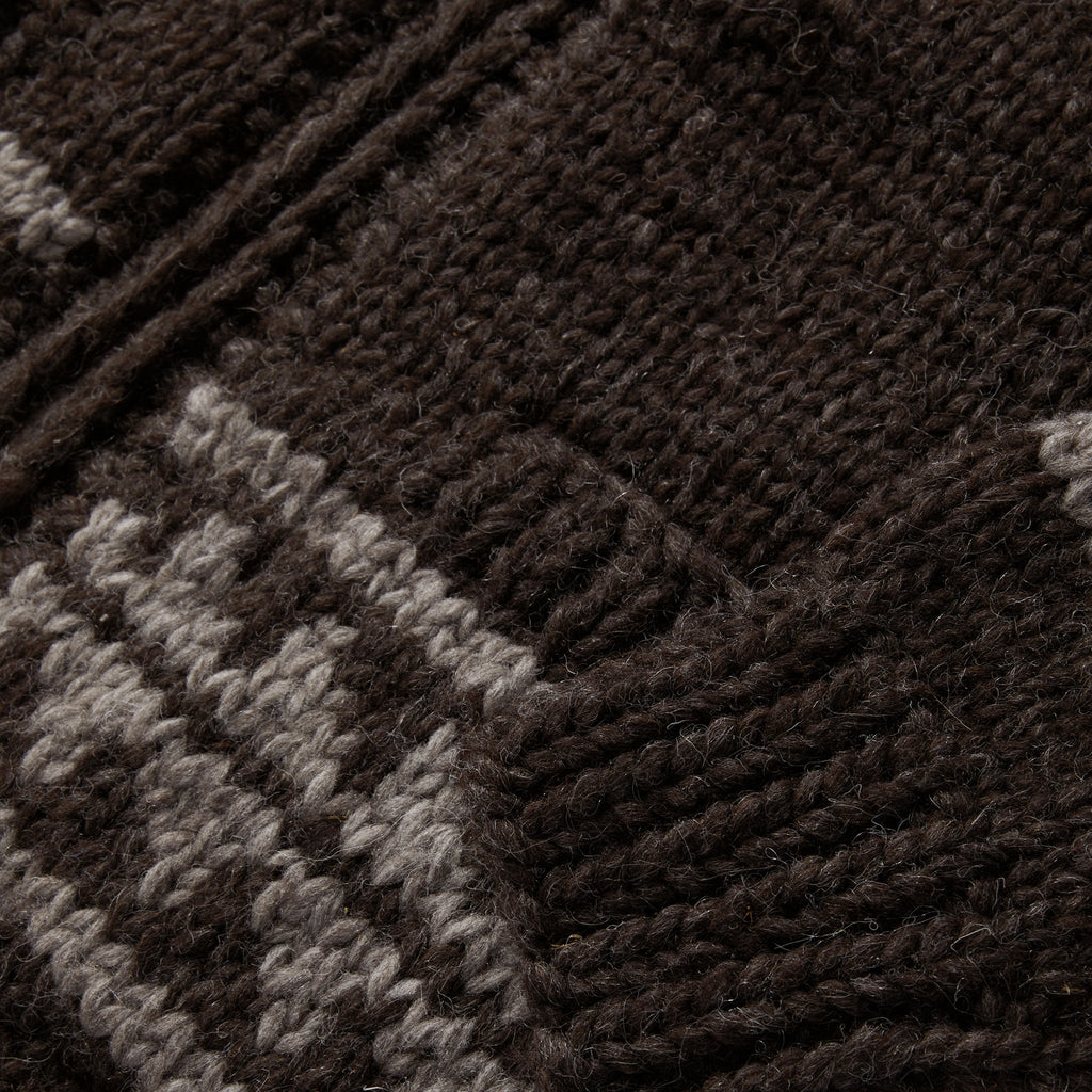 Men's The Seawall Hand-Knit Sweater in Mahogany